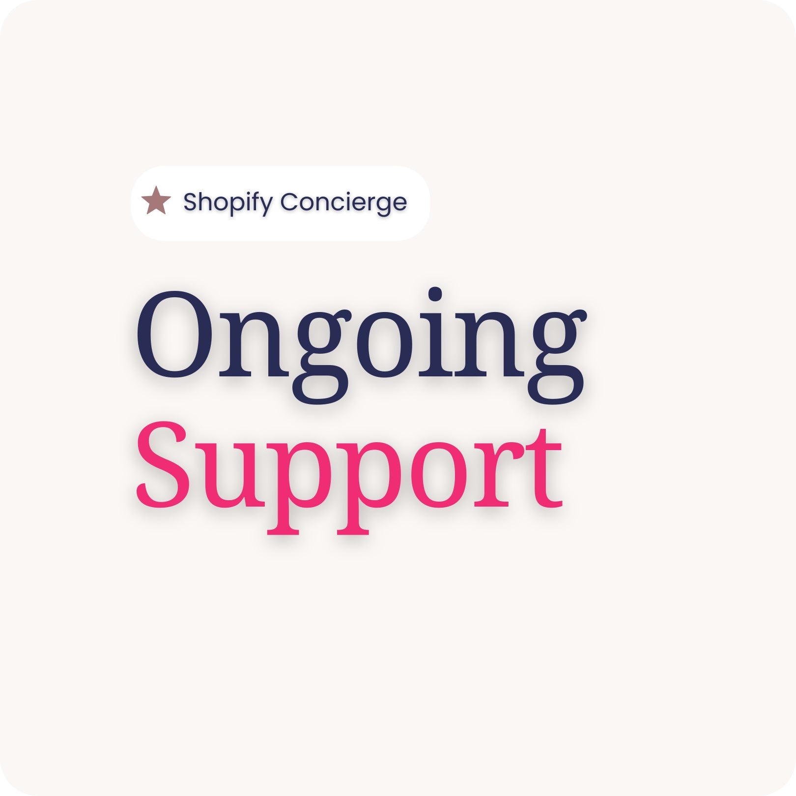 Shopify Ongoing Support